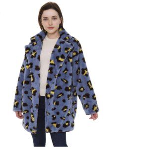 Faux Fur Leopard Jacket